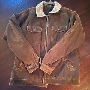 💙HP💙Patagonia  Brown Sherpa-Lined Jacket